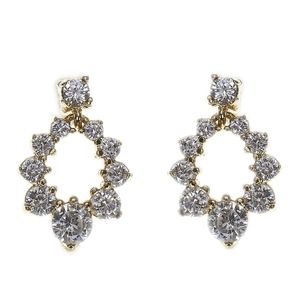 CZ by Kenneth Jayne Lane Accent Open Earrings